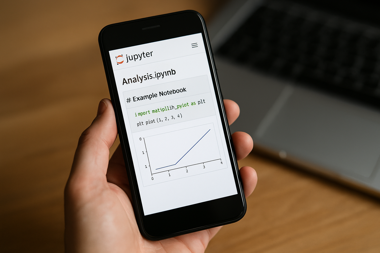 Open IPYNB file on Android phone