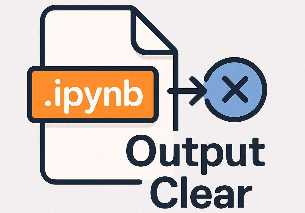 Clear outputs from Jupyter Notebook IPYNB files online