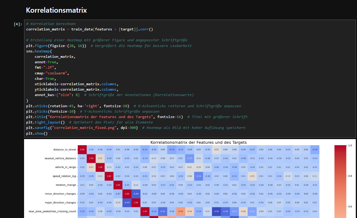 Example of a Jupyter Notebook file with code and Markdown cells